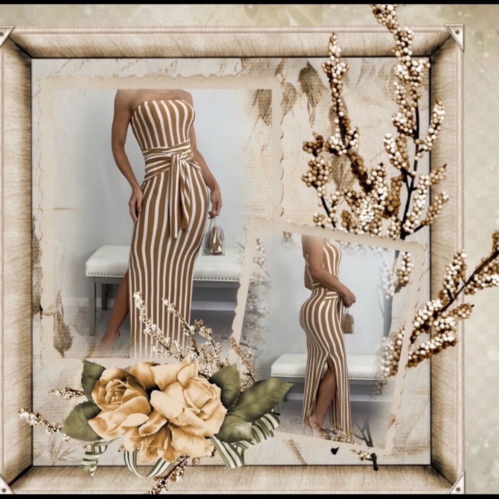 Strapless Maxi Dress